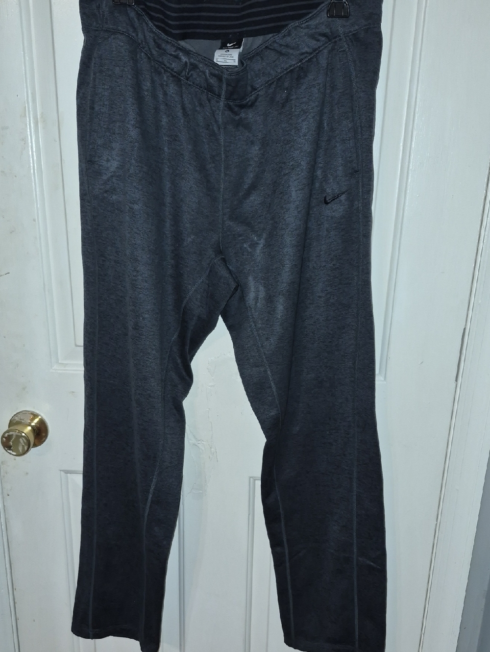 Nike Charcoal Gray Thermafit Performance Pants XL